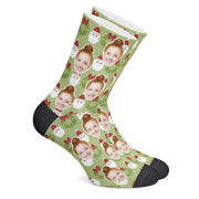 twodogs.ch-Personalisierte "Santa's Favorite" Socken