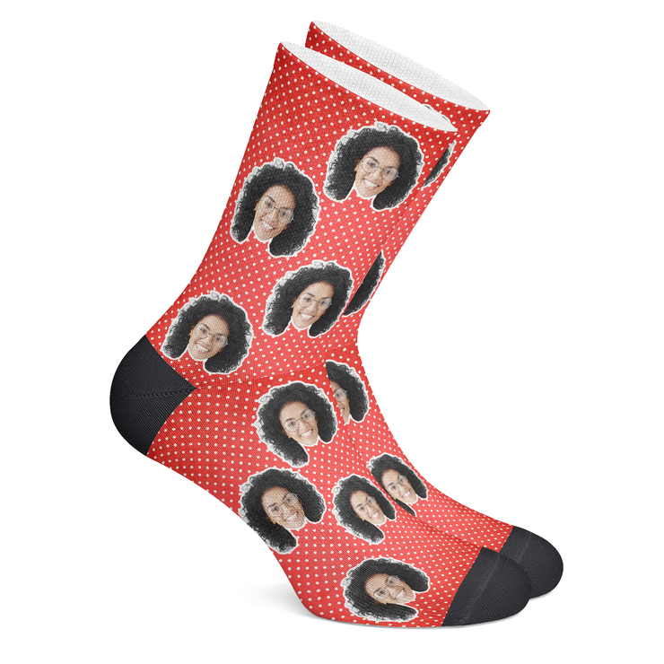 Personalisierte "Pünktchen" Socken